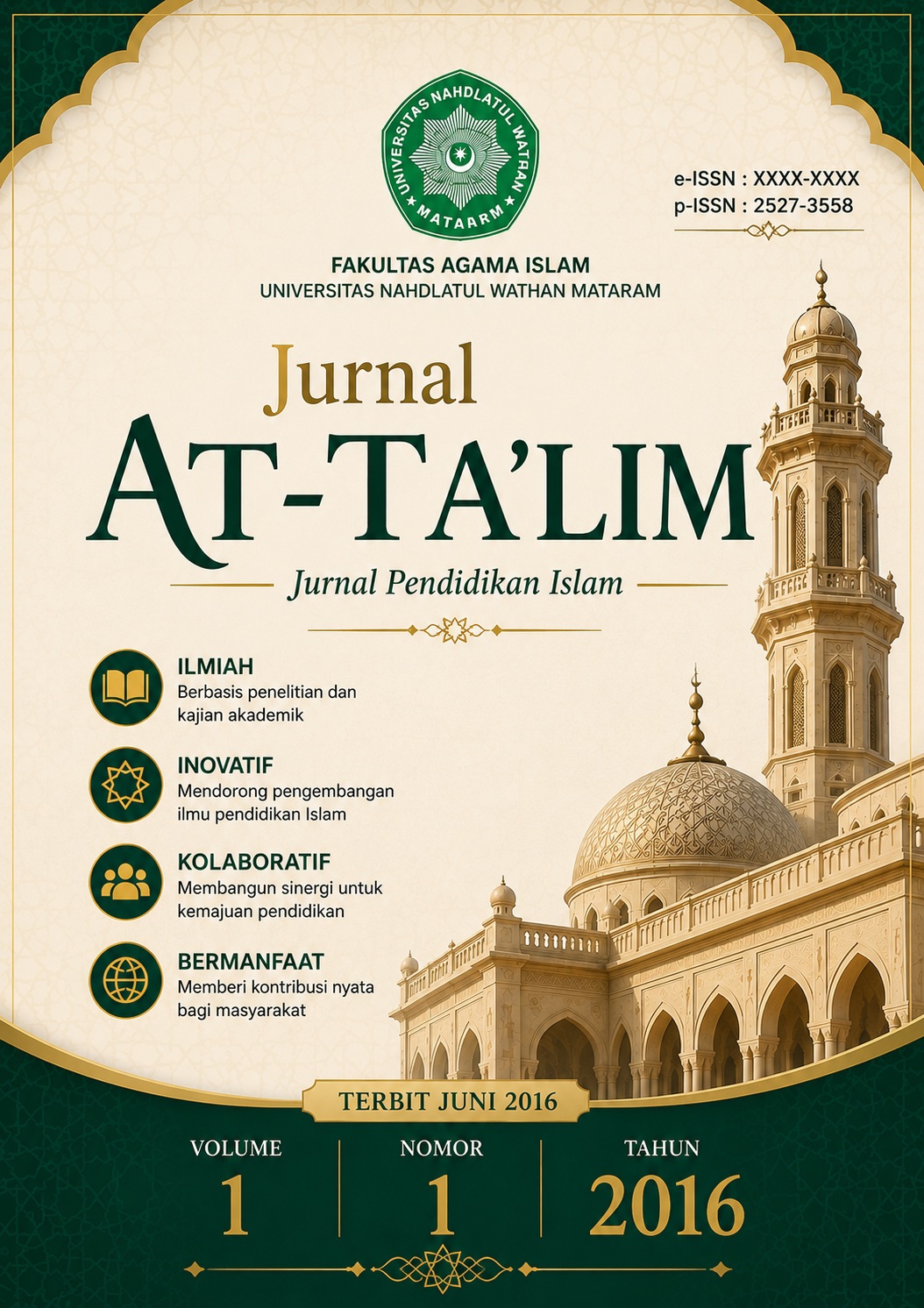 					View Vol. 1 No. 1 (2016): At-Ta'lim (Versi Cetak)
				